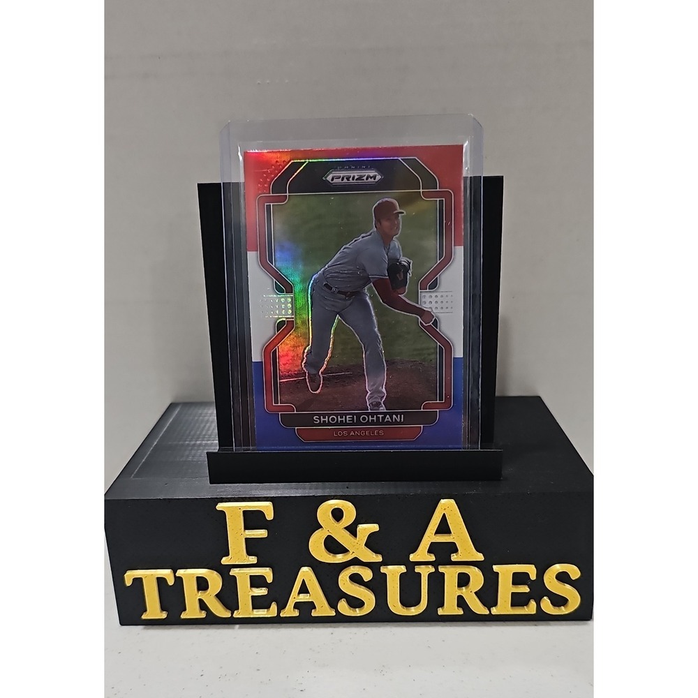 2022 Panini Prizm - Shohei Ohtani #41 Red White & Blue Prizm